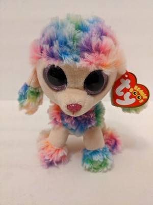 ty rainbow poodle large