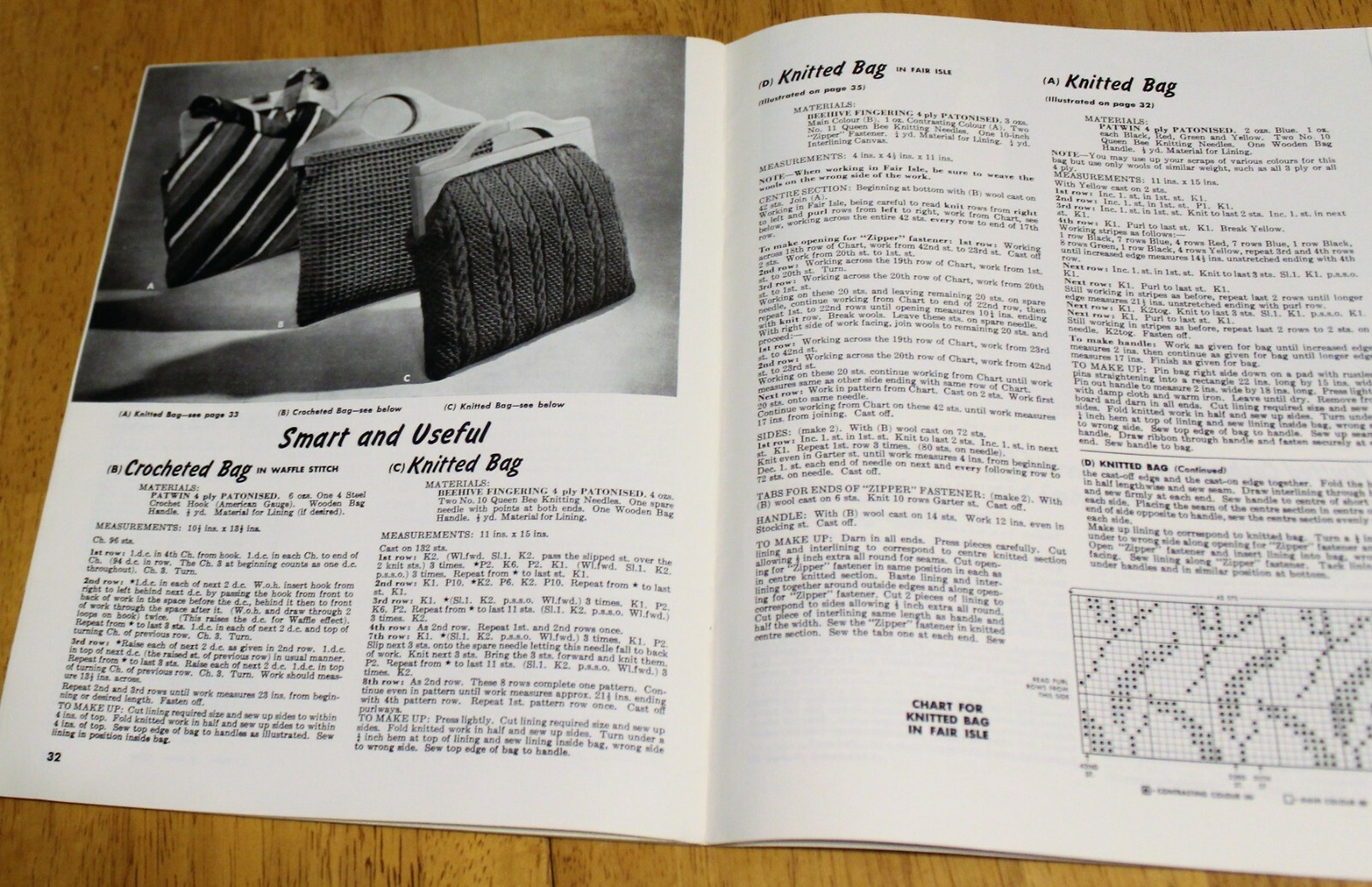 Patons & Baldwin BEEHIVE TOYS & NOVELTIES Knit & Crochet Booklet 54