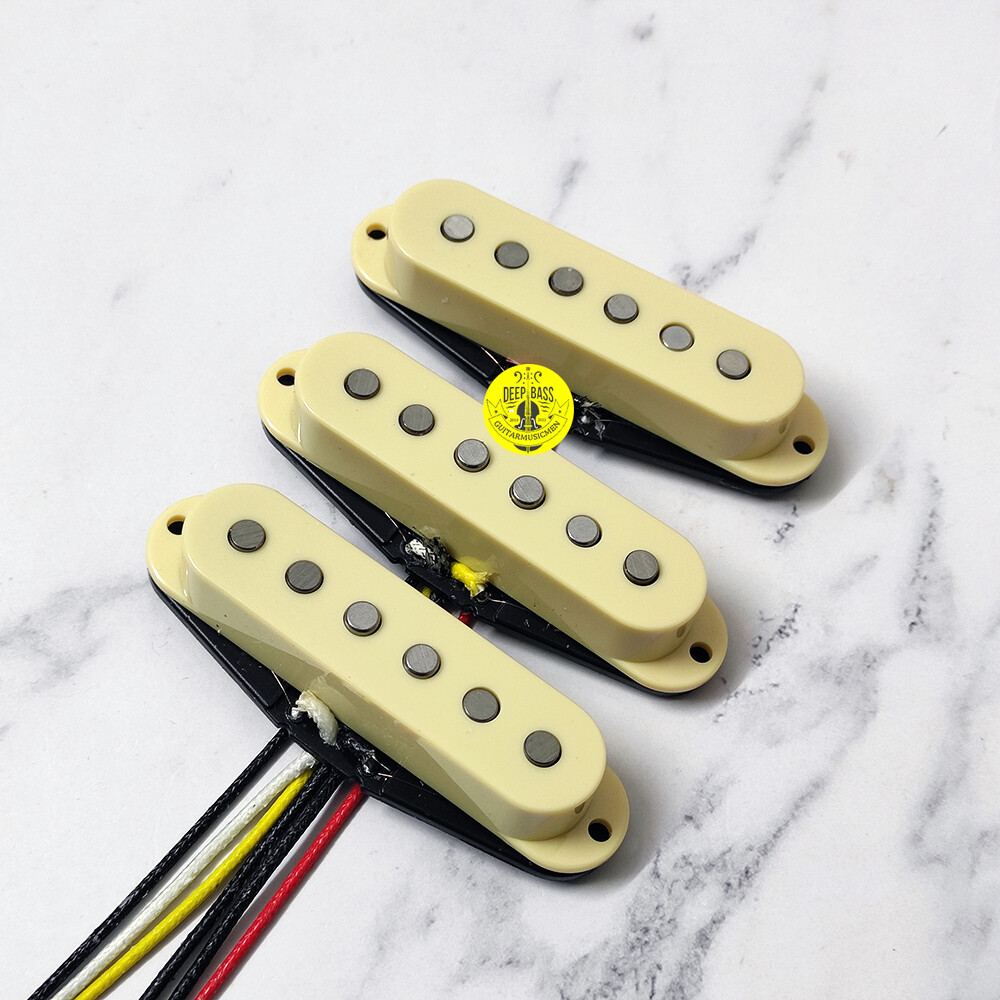 for Fender Strat Electric Guitar Pickup Single Coil SSS Alnico 5