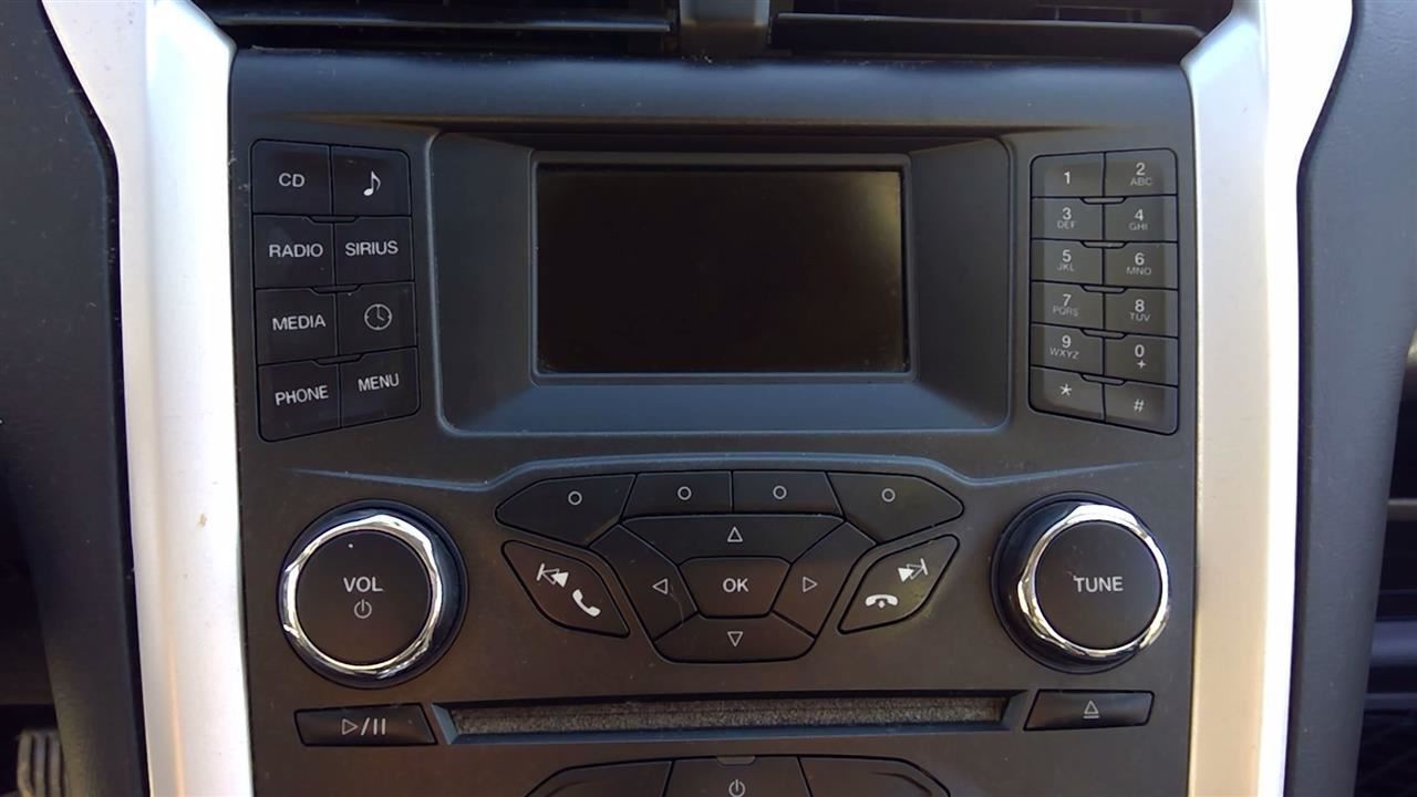 Audio Equipment Radio Control Panel ID ES7T-18E243-DB Fits 14-15 FUSION 719662