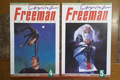Crying Freeman (Part Three) #4, #5 Comics, Kazuo Koike