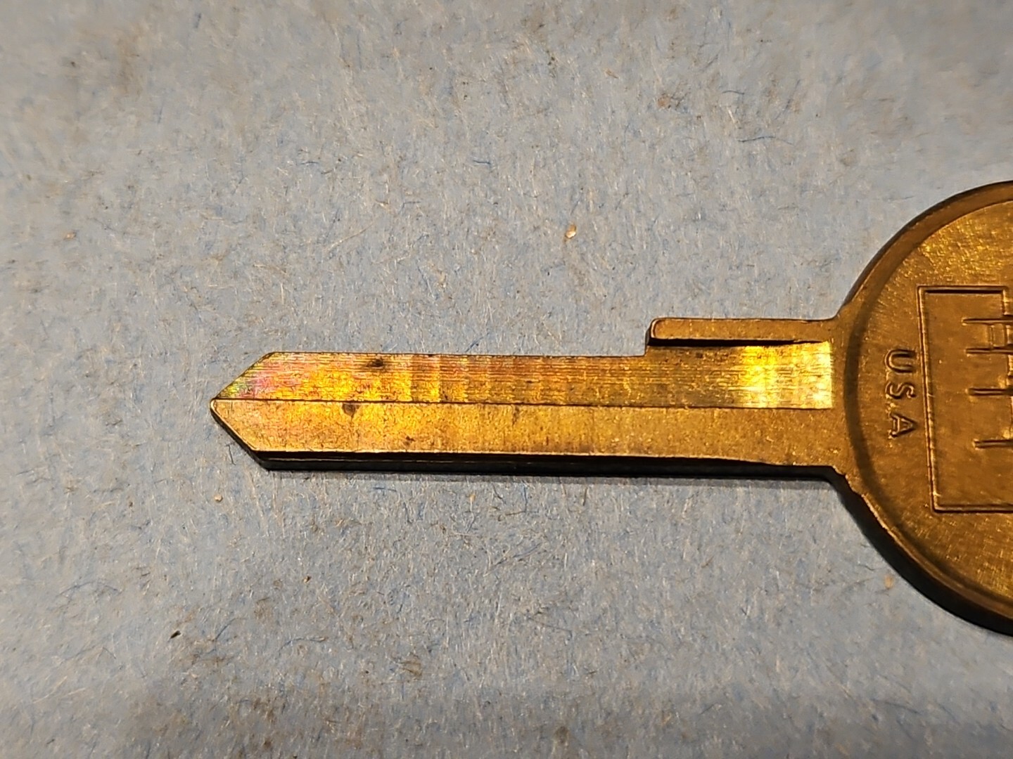 NORS CURTIS H11 Brass Blank Key (1)