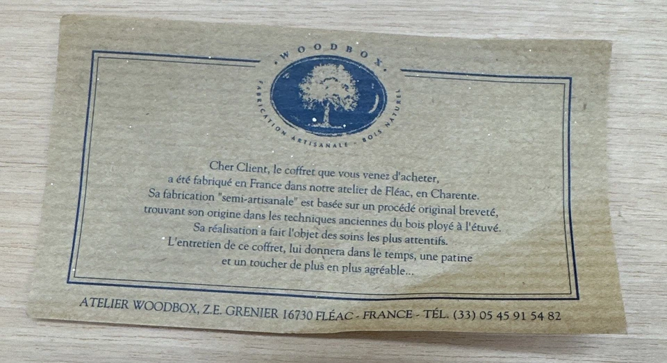 Raro De Venoge Champagne Caja de Madera Tiene Capacidad 2 Botellas Champagne Hecho en Francia XL Foto 3 de 4