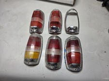 6 Vintage Mercedes W180 W121 W120 190sl 220s Ponton Tail Lights Assemblies 6 Vintage Mercedes W180 W121 W120 190sl 220s Ponton Tail Lights Assemblies