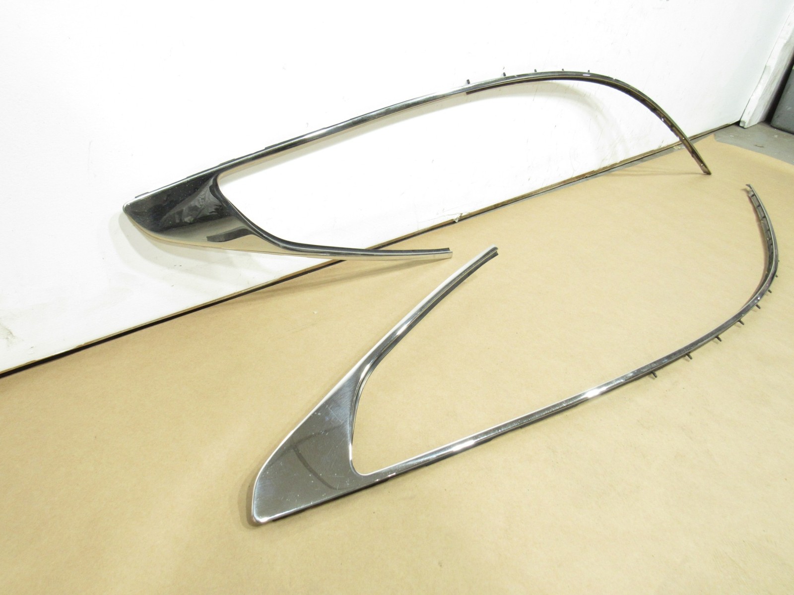 14-18 Aston Martin Vanquish 2014 Right Left Roof Chrome Molding Trim Set Y2