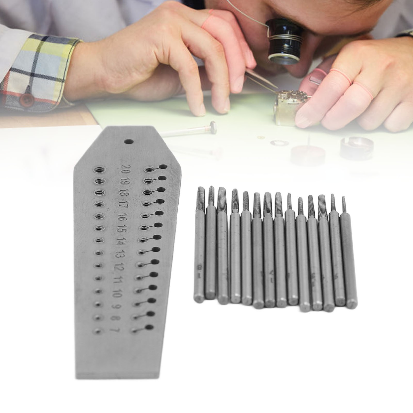 0.7mm-2mm Thread Tap And Die Professional Watch Tap And Die Set For Watch Repair