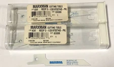 Marxman 3-1/2" Bi-Metal Reciprocating Saw Blades 18 TPI 10 Pack