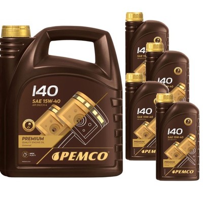 9 L Orignal PEMCO Motoröl iDRIVE 140 15W-40 API SL/CF Engine Oil Öl 11191880