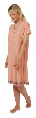 i-Smalls Damen weiches Schwangerschaft Umstands Nachthemd Negligee