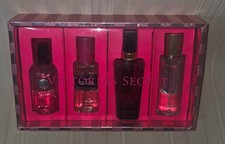 Victoria's Secret Gift Set 4 Piece Fragrance Mist Heavenly Angel,Bombshell,..NEW