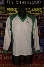 4/5 Puma adults M made in west Germany 90's football shirt jersey vintage