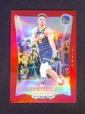 2023-24 Panini Prizm Deca Brandin Podziemski #197 RC Rookie Red /199