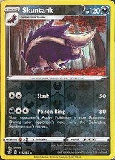 Skuntank Reverse Holo - 115/163 - Rebel Clash Pokemon 2020