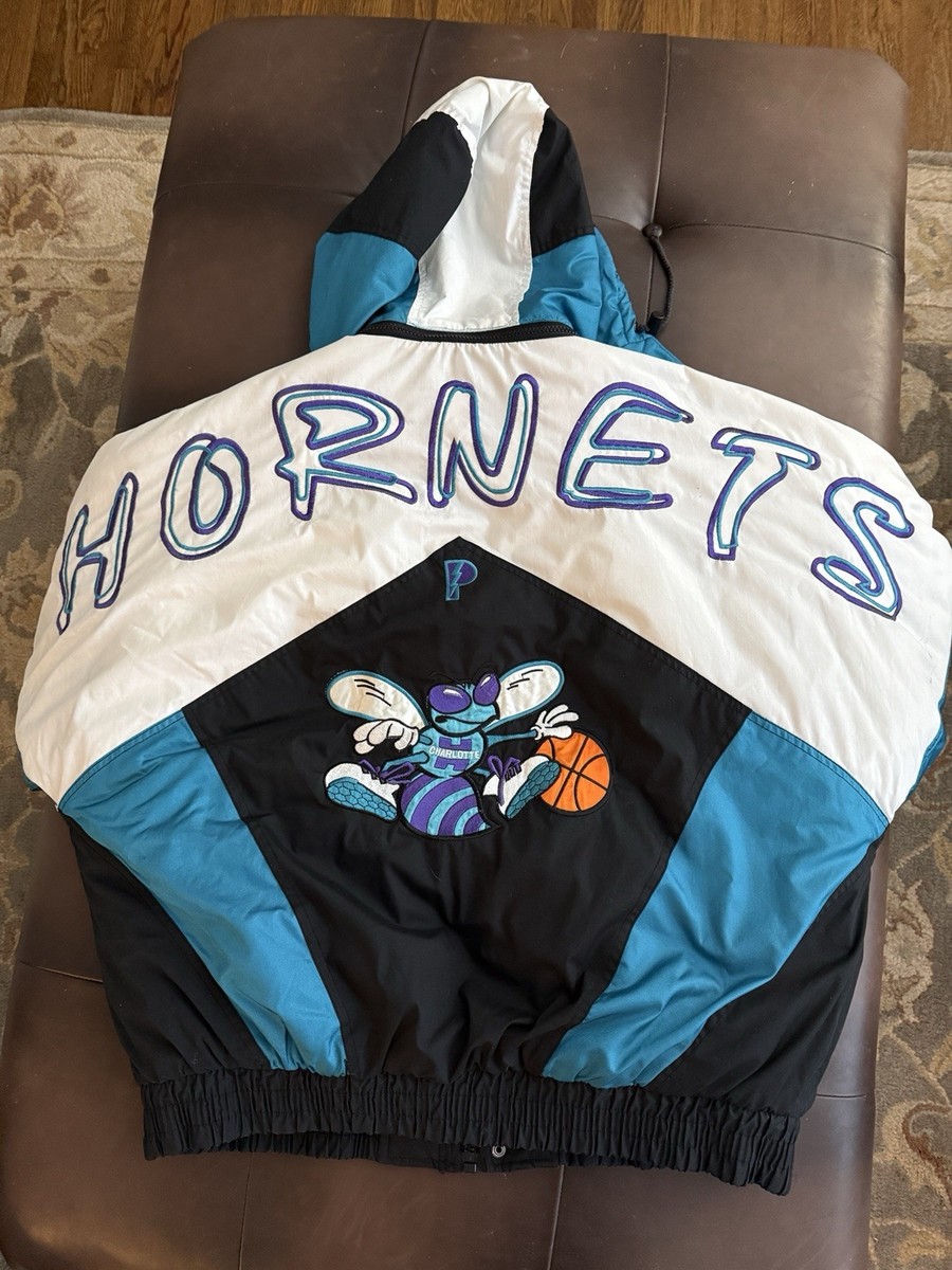 Vintage 90s NBA Charlotte Hornets NBA Graffiti Pro Player Men's XL
