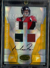 2008 Panini Certified Mirror GOLD Matt Ryan Rookie Patch Auto Autograph RC /25