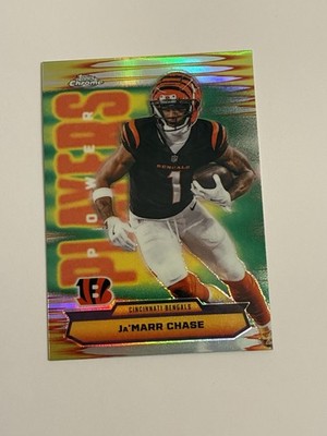 Topps 2025 Chrome Power Players Refractor Ja'Marr Chase Bengals #PP-21