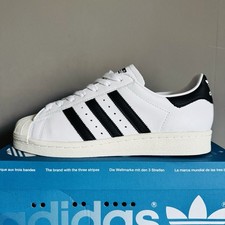 Adidas Originals Superstar 82 UK 9 EUR 43 1/3 US 9,5 nero bianco sporco JI2025