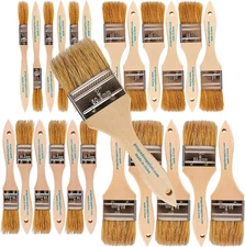 Chip Paint Brushes - 24-Pack Chip Brushes in Assorted Sizes for Paints, Stains, 