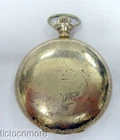 ANTIQUE ELGIN GRADE 335 17j 18s HUNTER CASE POCKET WATCH FULL PLATE MOSELEY 1908