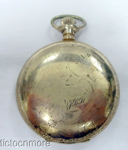ANTIQUE ELGIN GRADE 335 17j 18s HUNTER CASE POCKET WATCH FULL PLATE MOSELEY 1908
