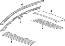 Genuine GM Outer Rail 86790202