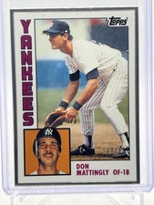 2014 Topps Framed Rookie Reprints Silver /99 Don Mattingly #498 HOF Yankees