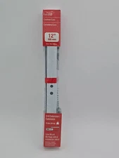 Richelieu Euro Slide 12 ", 3/4 Extension Side Mount Drawer/White TU10230300 {X}