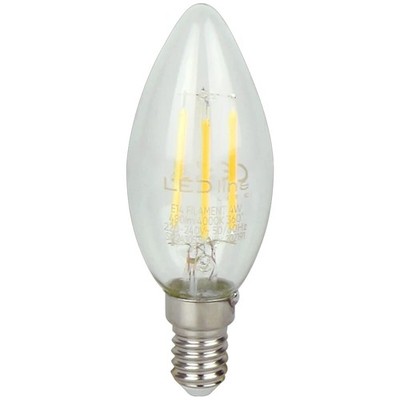 LED line LITE Filament Kerzenlampe C35 E14 4W 480lm 230V