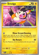 EMOLGA 030/086 COMMON CHAOS RISING POKEMON NEAR MINT