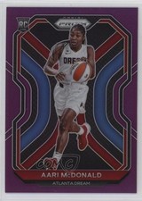 2021 Panini Prizm WNBA Purple Prizm 82/99 Aari McDonald #91 Rookie RC 1u5y