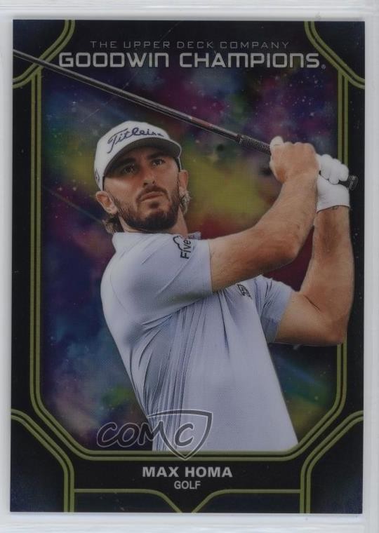 2024 Upper Deck Goodwin Champions Platinum Cosmic 148/199 Max Homa #P10 1pu4