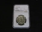 1954 d franklin half dollar ms62