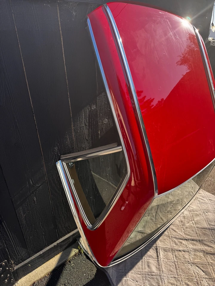 1986 Mercedes 560 SL красный кабриолет жесткий верх (отличное состояние) - Изображение 2 из 4