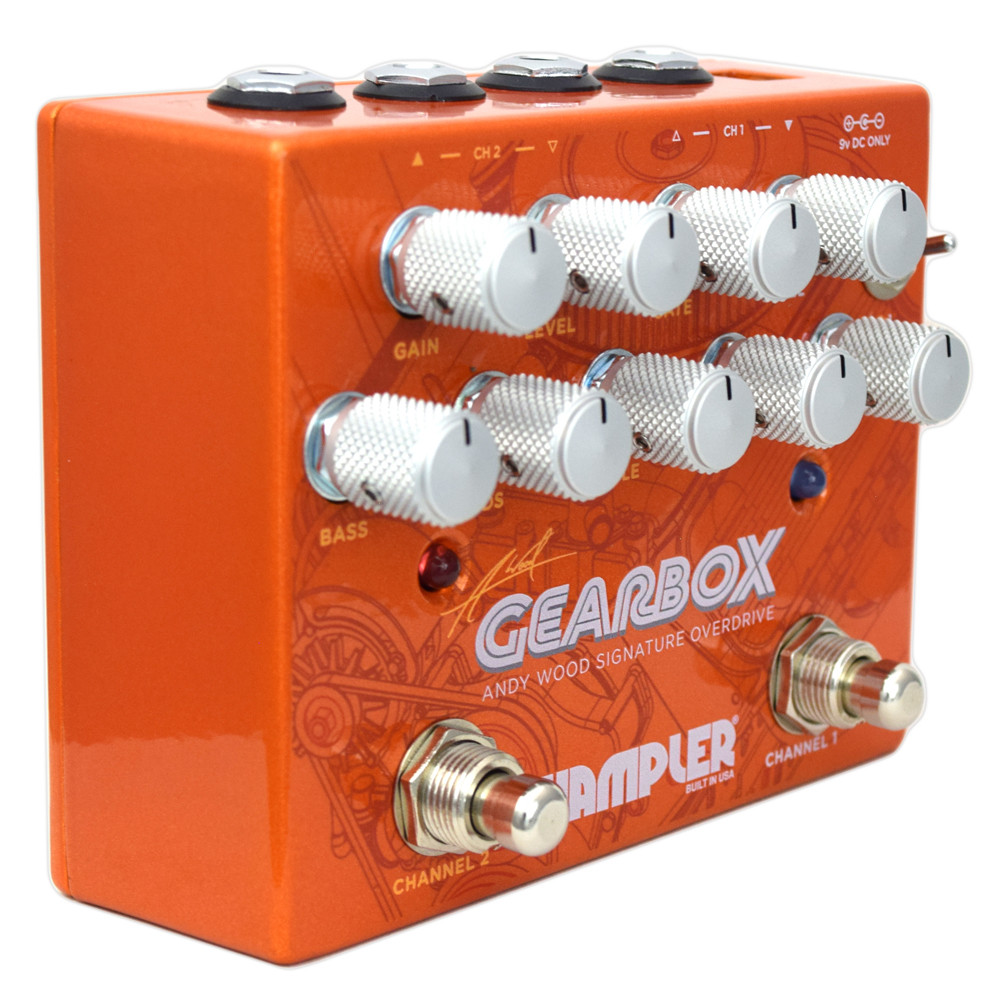 Wampler - Gearbox - Andy Wood Signature - 2 in 1 Overdrive/Boost