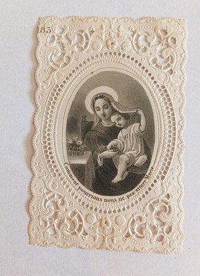 Altes Bild Gottesmesser ''Wie könnten wir Maria nicht lieben'' 