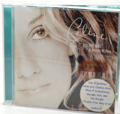 CD CELINE DION - ALL THE WAY ... A DECADE OF SONG (NEUWERTIG)