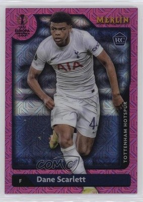 2021 Merlin Collection Chrome UCL Pink Mojo Refractor 10/275 Dane Scarlett 15p0