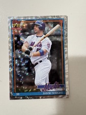 Topps 75 2026 Series 1 David Wright #T91-66 Mets MLB Crackle Foil Card