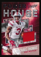 2018 Panini Prestige Michael Thomas Power House Ohio State Jersey Card