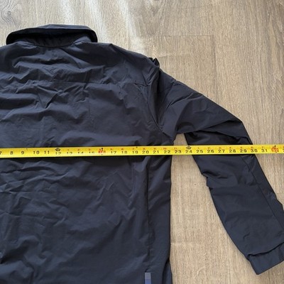 Rapha Insulated Jacket Men's L Large Blue Cycling Windbreaker