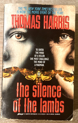 The Silence Of The Lambs Thomas Harris Paperback Book 1989 Horror Movie Tie In
