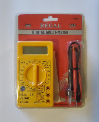 New Genuine Regal 7 Function Digital Multimeter 99801