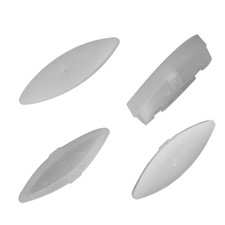 Kohler Toilet Seat Bumpers 4-Pack Rubber Replacement Parts Grip-Tight