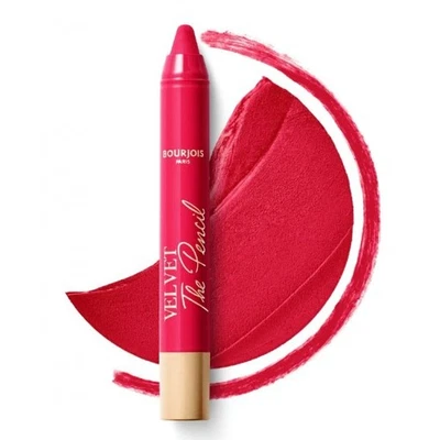 Bourjois Velvet The Pencil Rouge à Lèvres- 06 Framboise Griffee - Photo 1/3