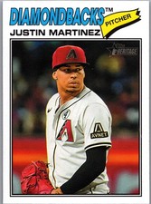 2026 Topps Heritage Justin Martinez #263 Arizona Diamondbacks