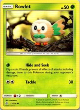 Rowlet 17/236 SM - Cosmic Eclipse Common Normal NM on eBay