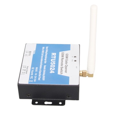 GSM Gate Opener Remote On Or Off Switch Free Call SMS Command Metal RTU5024 A CB