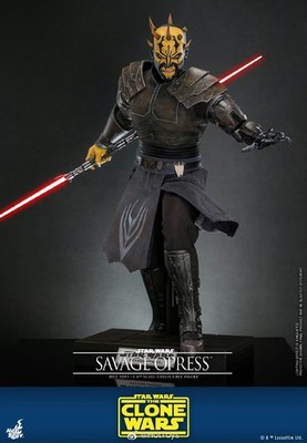 Hot Toys TMS136 Star Wars Clone Wars Savage Opress 1/6 Action
