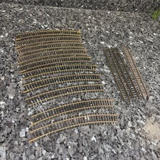 Lot Of 13 - Fleischmann HO Scale 10 Curved 3 ...