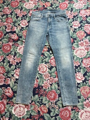 G-Star RAW Jeans Herren 3301 Skinny Fit Stretch Denim Dark 90s Y2K Rare Faded